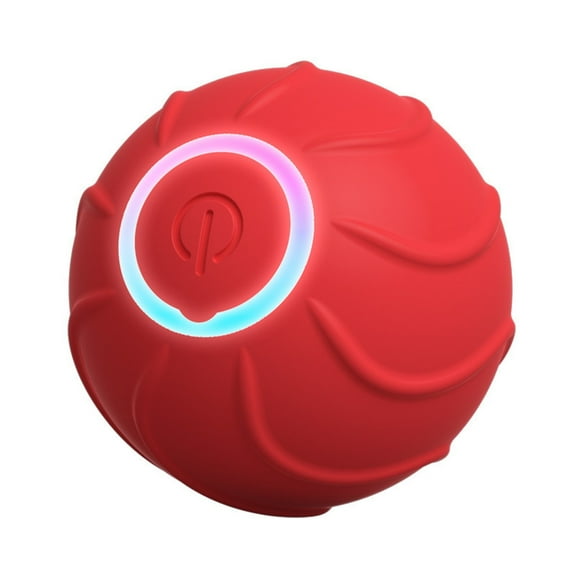 Hovmgk Interactive Dog Toy with LED Lights, Two Play Modes for Dogs, Rolling & Jumping Smart Toy for Small/Medium Dogs, Rechargeable & Durable Dog Entertainment, Fun Interactive Toy