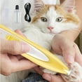 thumbnail image 1 of Hovmgk Kitty And Dog Leg Shaver, USB Rechargeable LED Light Waterproof Hair Trimmer, Silent Low Vibration, Safe for Cats & Dogs, LED Light for Claw & Leg Trimming, Pet Grooming Tools, 1 of 6