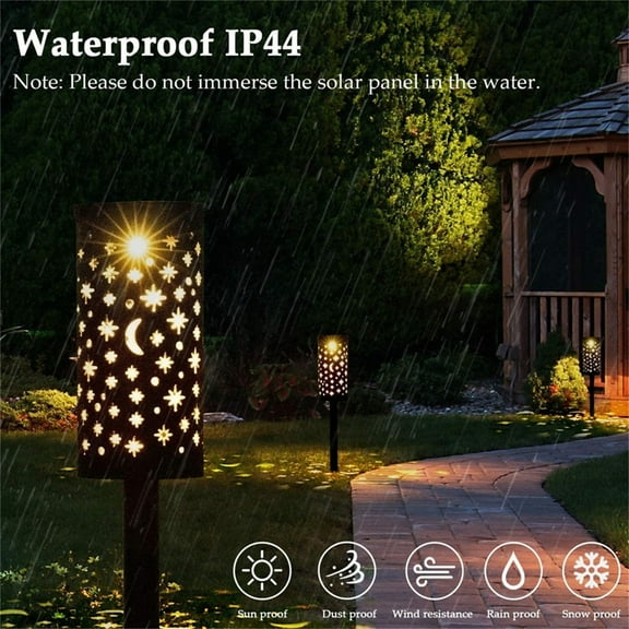 Hovmgk LED Solar Induction Ground Plug Lights, Outdoor Solar-Powered Garden Decor with Automatic Dusk-to-Dawn Lighting, Waterproof & Energy-Efficient for Walkways, Lawns & Outdoor Spaces