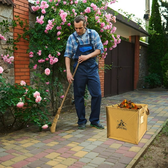 Hovmgk Outdoor Folding Bin, Camping Garbage Can, Large-Capacity Storage Box, Portable Multi-Functional, Camping & Outdoor Gear, Waste & Gear Organizer for Campers, Outdoor Activity Lovers