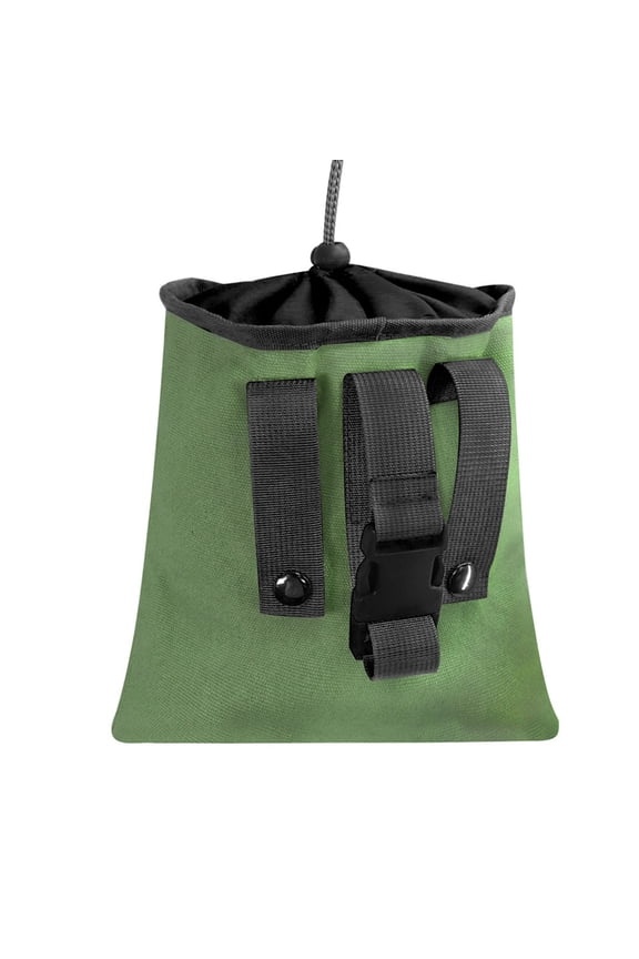 Outdoor Foraging Bag, Waist Hanging Fruit Picking Storage Bag for Gardening, Lightweight Tool Bag for Travel, Hiking, Camping, Compact Drawstring Closure, Durable Canvas Design