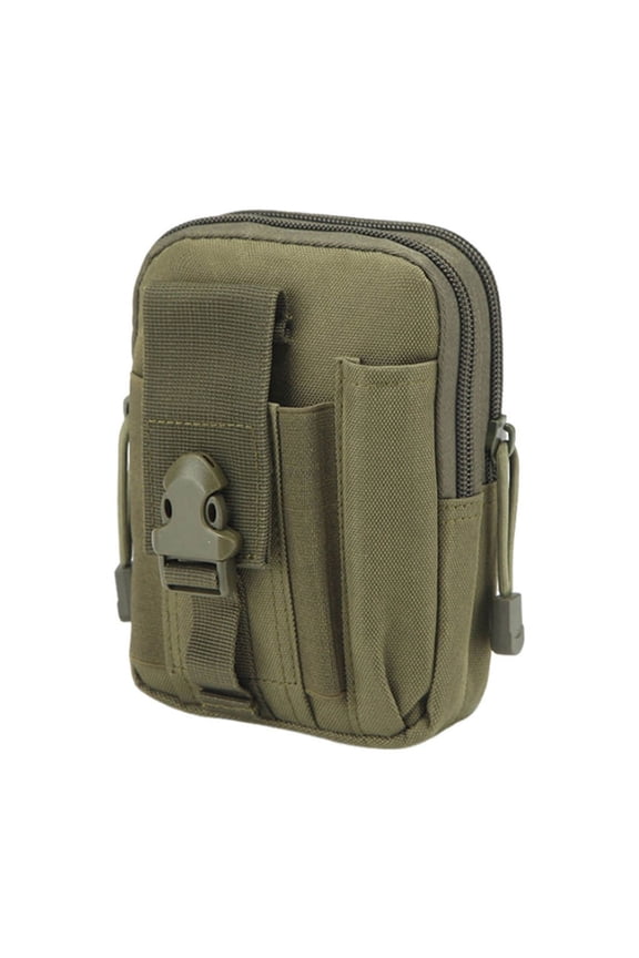 Outdoor Tactical Waist Bag, Military Sports Belt Pouch, 6-Inch Phone Holder, 800D Waterproof Fabric, Outdoor Gear, Secure Item Carry for Hikers, Military Enthusiasts