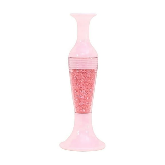 Hovmgk Pen for Gluing Rhinestones, DIY 5D Point Drill Pen Set, Rhinestone Gluing Tool for Nail Art, Embroidery & Crafts, Beautiful Flower Pot Shape, Available in Pink, Purple, Blue