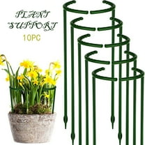 Hovmgk Plastic DIY Garden Climbing Support, Arcuated Plant Cage for Small Flowers, Lightweight Plastic Trellis for Tomato & Climbing Vegetables, Outdoor Plant Support for Home & Garden Use