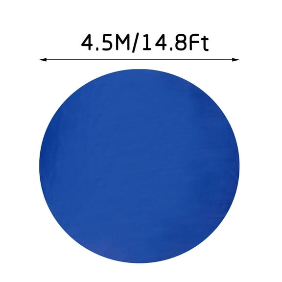 Hovmgk Pool Accessories Clearance Round Pool Cover Protector Foot Above Ground Blue Protection Swimming Pool Pool Supplies blue