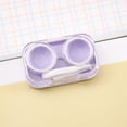 thumbnail image 1 of Hovmgk Portable Contact Lens Case, Travel-Friendly Storage Box, Compact & Stylish, Leak-Proof, Includes Tweezers Slot, Easy to Open & Close, Contact Lens Holder for Daily Use, 1 of 6