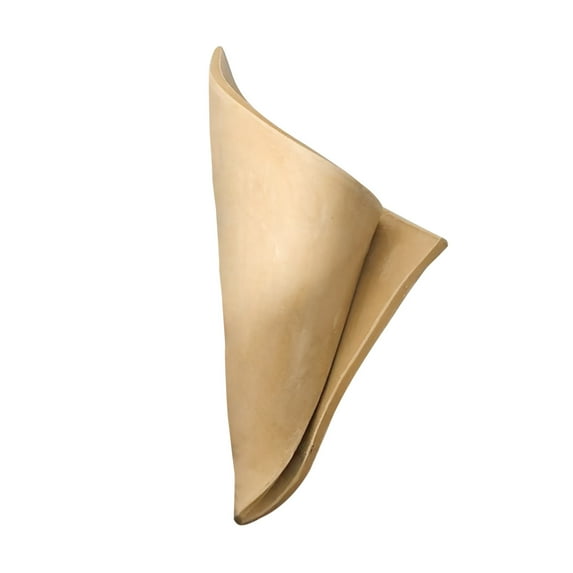 Hovmgk Resin Napkin-Shaped Wall Hanging Planter, Decorative Indoor/Outdoor Wall Vase for Modern Spaces, Stylish Planter for Living Room & Balcony, Greenery Organizer, White/Gray