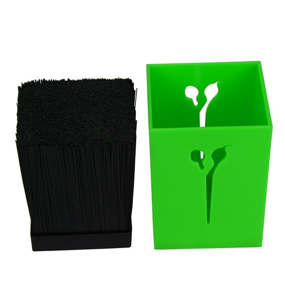 Hovmgk Scissor Stand, Barber Holder, Hedgehog-Shaped Acrylic for Hairdressing Scissors, Salon Supplies & Barber Tools Accessories, Safe Scissor Protection Storage, Perfect for Salon Owners, Green