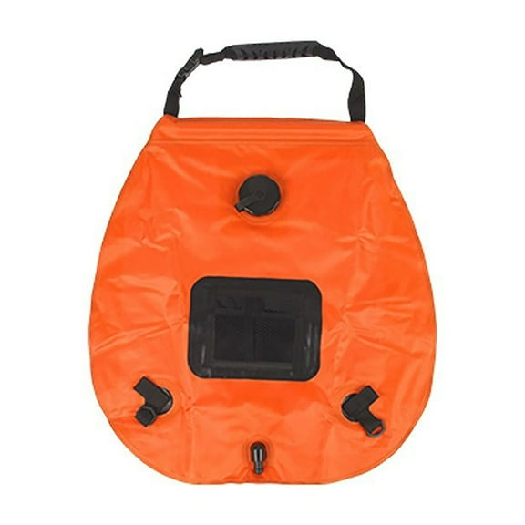 Hovmgk Solar Hot Water Bag, Outdoor Bath Storage, Collapsible Shower Pouch, 20L Large Capacity, Camping Gear Supplies, Heating & Storage Tool for Campers, Outdoor Enthusiasts