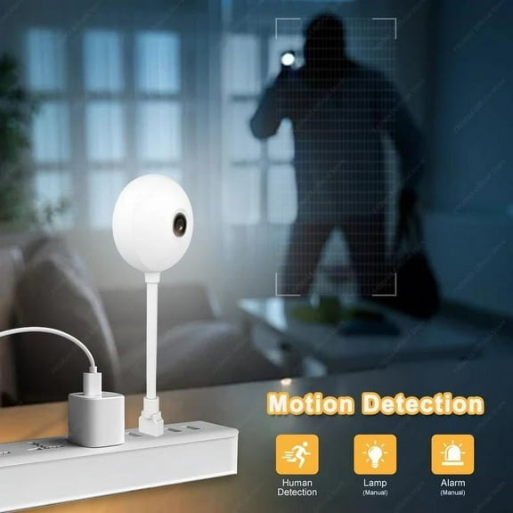 Hovmgk USB Powered 2K HD Camera with Night Vision & Autofocus, Plug-and-Play Webcam for Home Security, Video Conferencing, Online Classes & Streaming, 360° Rotating Lens & Noise-Canceling Mic