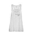 thumbnail image 1 of How About No Women's Fashion Sleeveless Flowy Racerback Workout Yoga Tank Top Sport Grey 2X-Large, 1 of 3