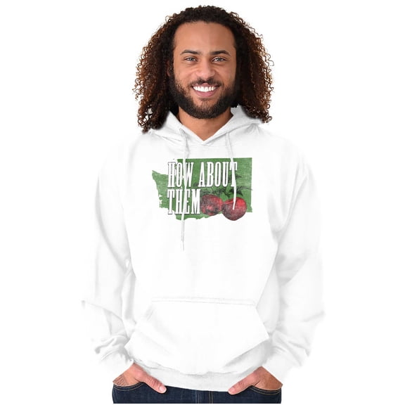 How About Them Washington Apples WA Hoodie Sweatshirt Women Men Brisco Brands M