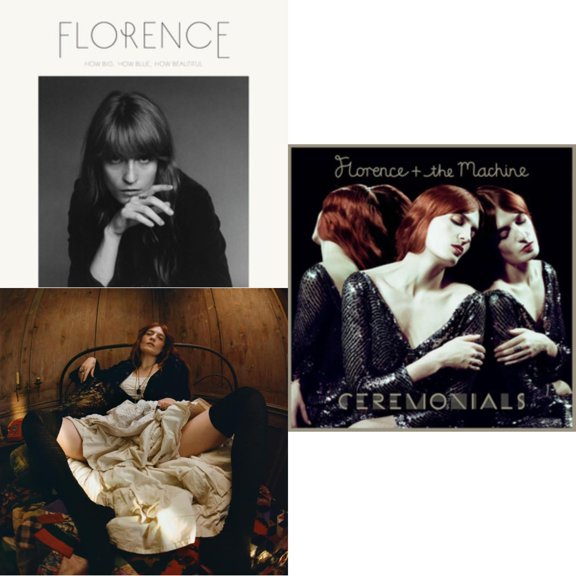 How Big, How Blue, How Beautiful (10Th Anniversary Edition) (Blue Marble Vinyl/2LP) & Everybody Scream (2LP) & Ceremonials