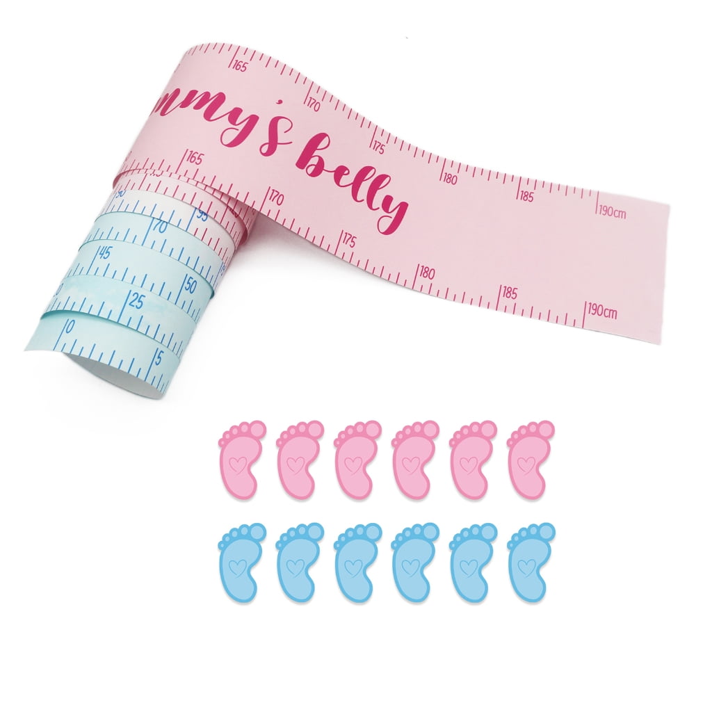 How Big is Mommy's Belly Include Mommy's Belly Sign Measure and 12 ...