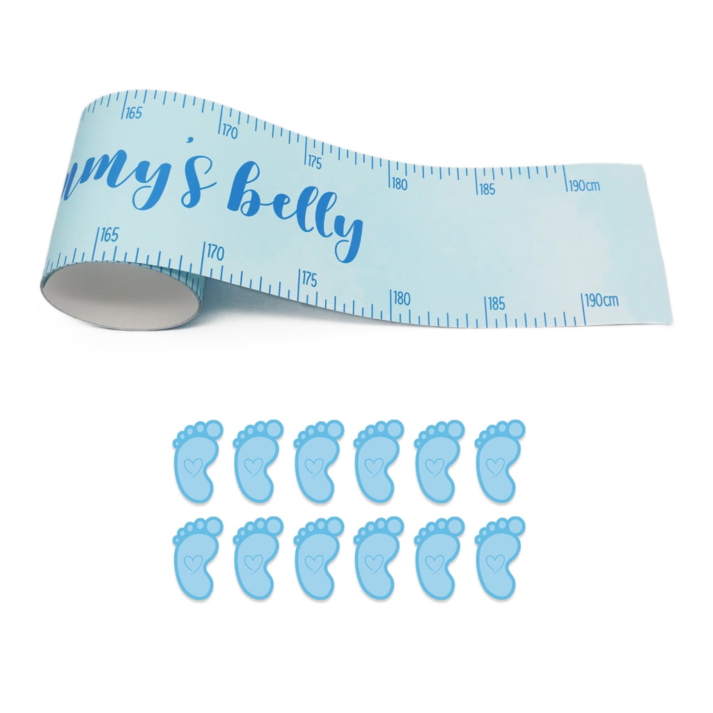 How Big is Mommy's Belly Include Mommy's Belly Sign Measure and 12 ...