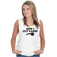 thumbnail image 1 of How Cut Carbs Cutter Foodie Pizza Tank Top T Shirts Men Women Brisco Brands X, 1 of 6