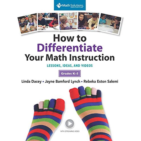 Pre-Owned How to Differentiate Your Math Instruction, Grades K-5 Multimedia Resource: Lessons, Ideas, and Videos, Grades K-5 [With DVD] (Paperback) 193509940X 9781935099406