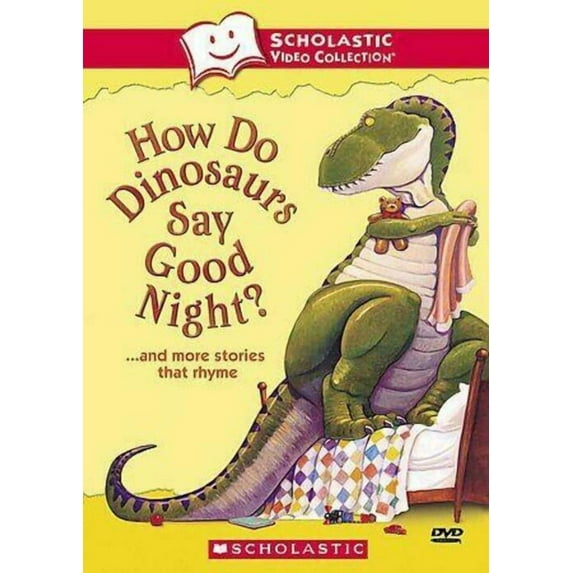 How Do Dinosaurs Say Goodnight? (DVD, 2004) NEW