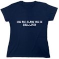 thumbnail image 1 of How Do I Block You In Real Life Sarcastic Humor Novelty Funny Women's Casual Tees, 1 of 3