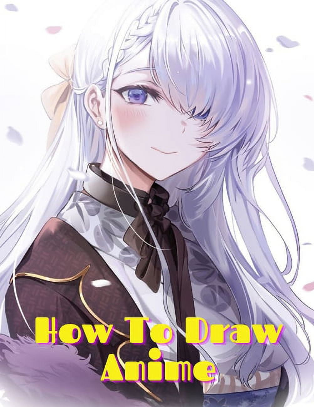 How To Draw Anime Hair Girl Long Anime Drawing For Beginne…