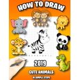 thumbnail image 1 of How to Draw Cute Animals in Simple Steps : Learn to Draw adorable Animals Easy, Step-by-Step Drawing Guide, (How to Draw Animals Book for Kids) (Paperback), 1 of 1