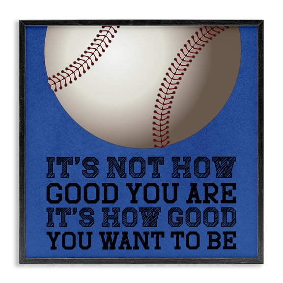 How Good You Want To Be Black Framed Giclee Art, design by Marcus Prime