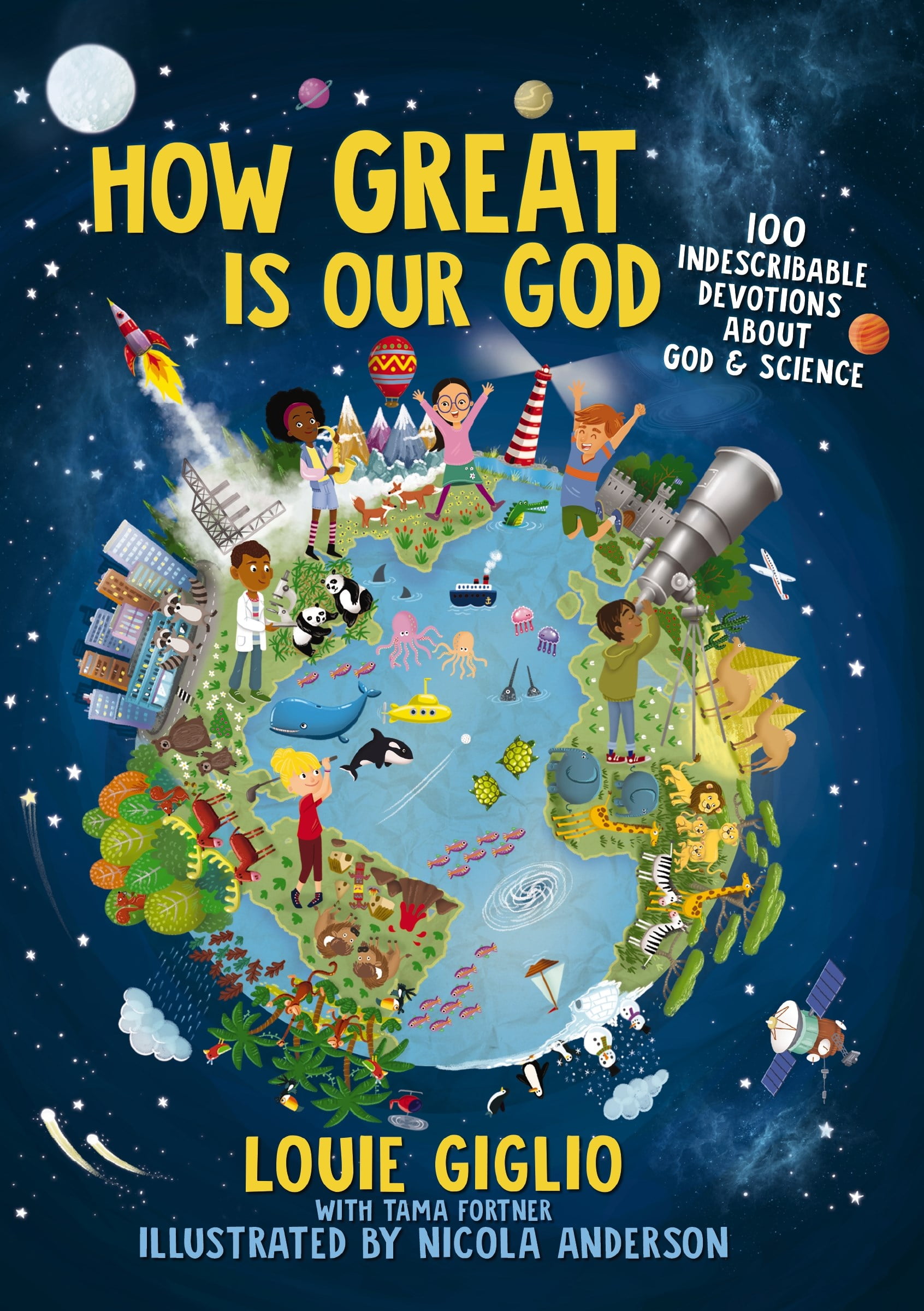 How Great Is Our God Hardcover Kids' Devotional Book