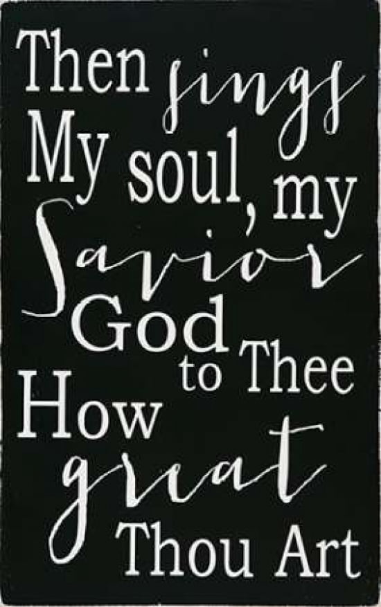 How Great Thou Art Canvas Art - Erin Deranja (12 x 18)