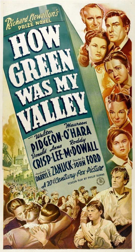 How Green Was My Valley Canvas Art - (11 x 17)