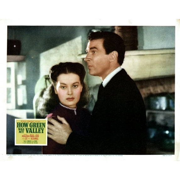 How Green Was My Valley Movie Poster Masterprint (14 x 11)