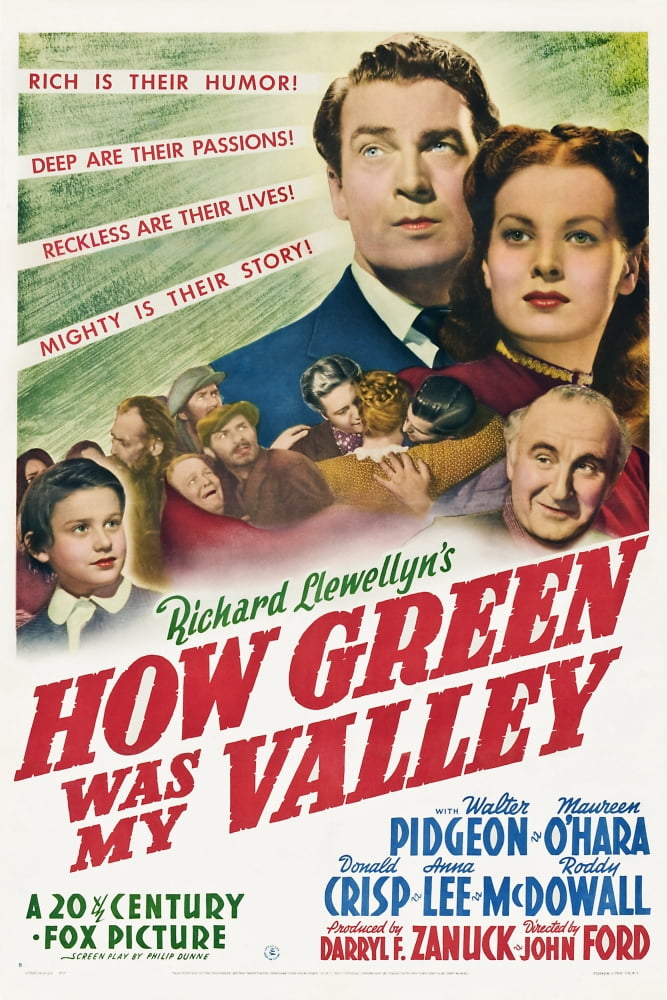 How Green Was My Valley U Canvas Art - (11 x 17)