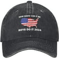 How Hard Can It Be Boys Do It 2024 Hat Women Baseball Hats Graphic Hat