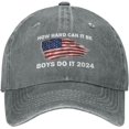How Hard Can It Be Boys Do It 2024 Hat Women Dad Hats Graphic Hat