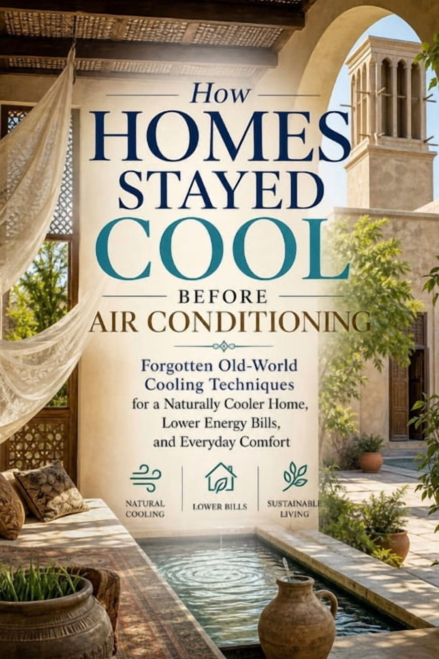 How Homes Stayed Cool Before Air Conditioning: Forgotten Old-World Cooling Techniques for a Naturally Cooler Home, Lower, (Paperback)