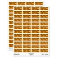 thumbnail image 1 of How I Did My Work Checklist Teacher Student School Sticker Set - Orange - Matte Finish - 1.25" Mini, 1 of 7