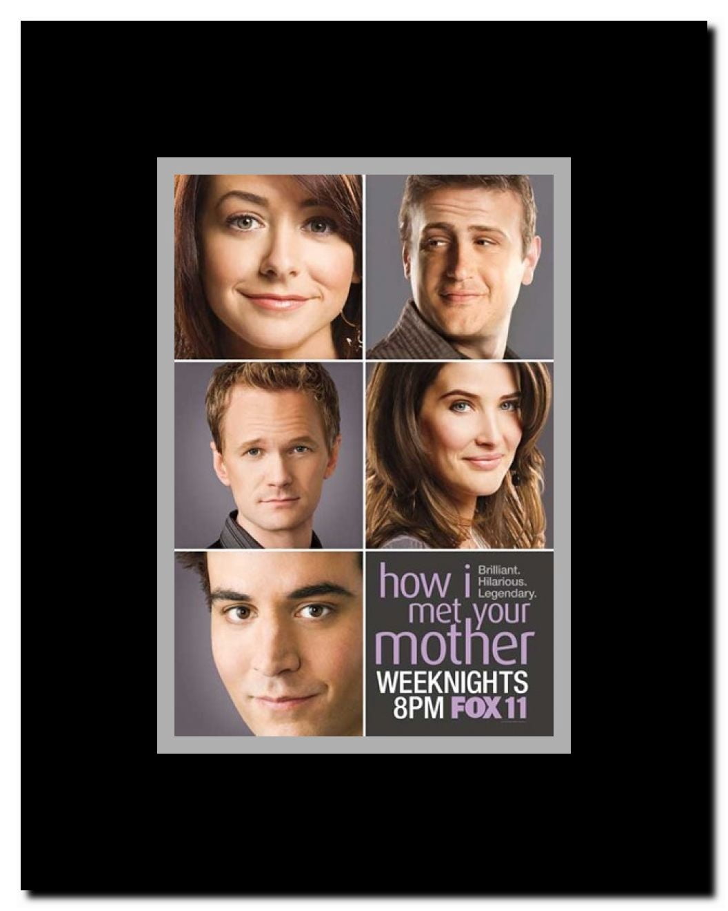 How I Met Your Mother Framed Movie Poster