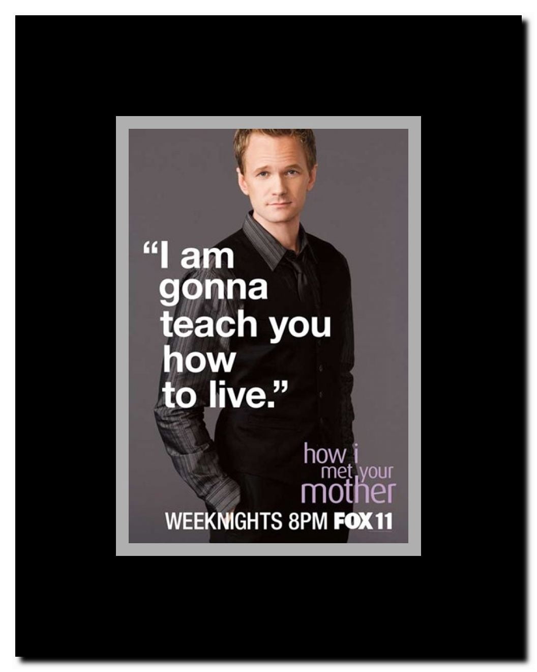 How I Met Your Mother Framed Movie Poster
