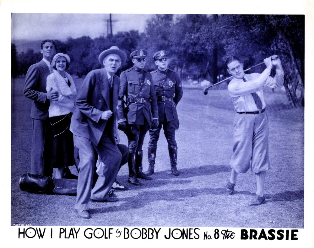 How I Play Golf By Bobby Jones No 8 The Brassie Canvas Art - (28 x 22)