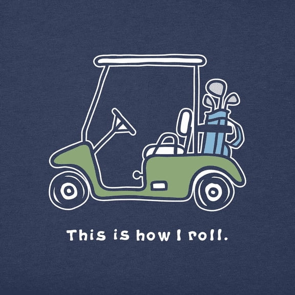 How I Roll Golf Cart Crusher Tee