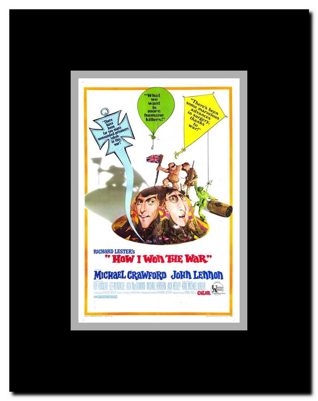 How I Won the War Framed Movie Poster