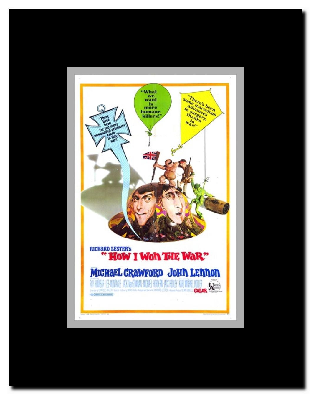 How I Won the War Framed Movie Poster