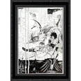 thumbnail image 1 of How King Arthur Saw the Questing Beast 20x24 Black Ornate Wood Framed Canvas Art by Beardsley, Aubrey, 1 of 2