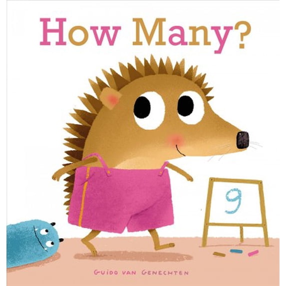 Pre-Owned How Many? Board Book 1605377465 9781605377469 Guido Van Genechten
