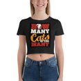 thumbnail image 1 of How Many Cats Is Too Many Crop Tee, 1 of 1