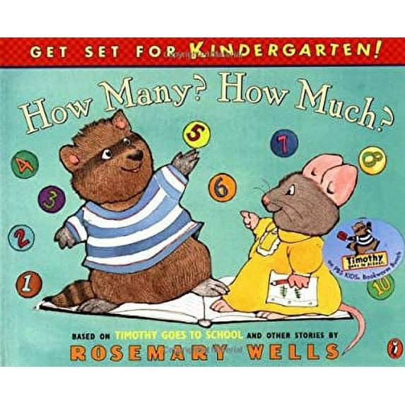 Pre-Owned How Many? How Much? (Get Set for Kindergarten!) Paperback