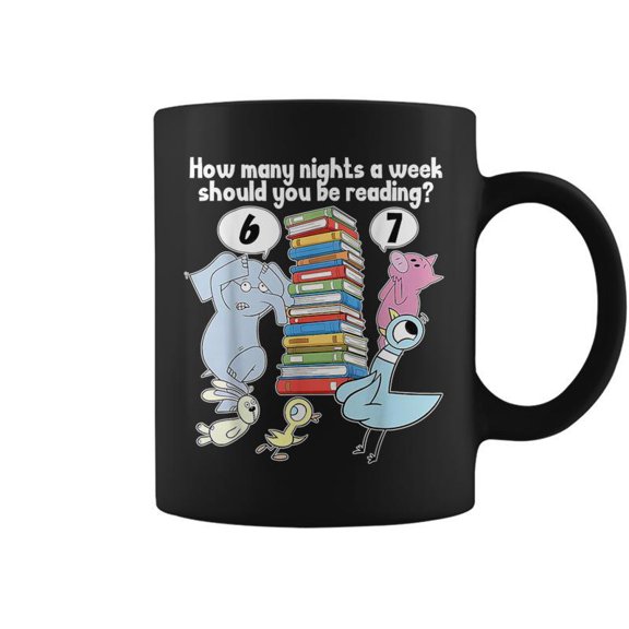 How Many Nights A Week Should You Be Reading 67 Meme Coffee Mugs