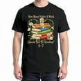 thumbnail image 1 of How Many Nights A Week Should You Be Reading T-Shirt – Book Meme Humor – Unisex Casual Wear, 1 of 6