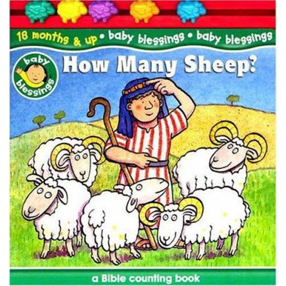 Pre-Owned How Many Sheep?: A Bible Counting Book (Board book) 0784711380 9780784711385