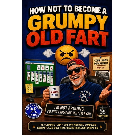 Still Kicking How Not to Become a Grumpy Old Fart: The Ultimate Funny Gift for Men Who Complain Constantly, Slow Down Never, and Still, Book 6, (Paperback)
