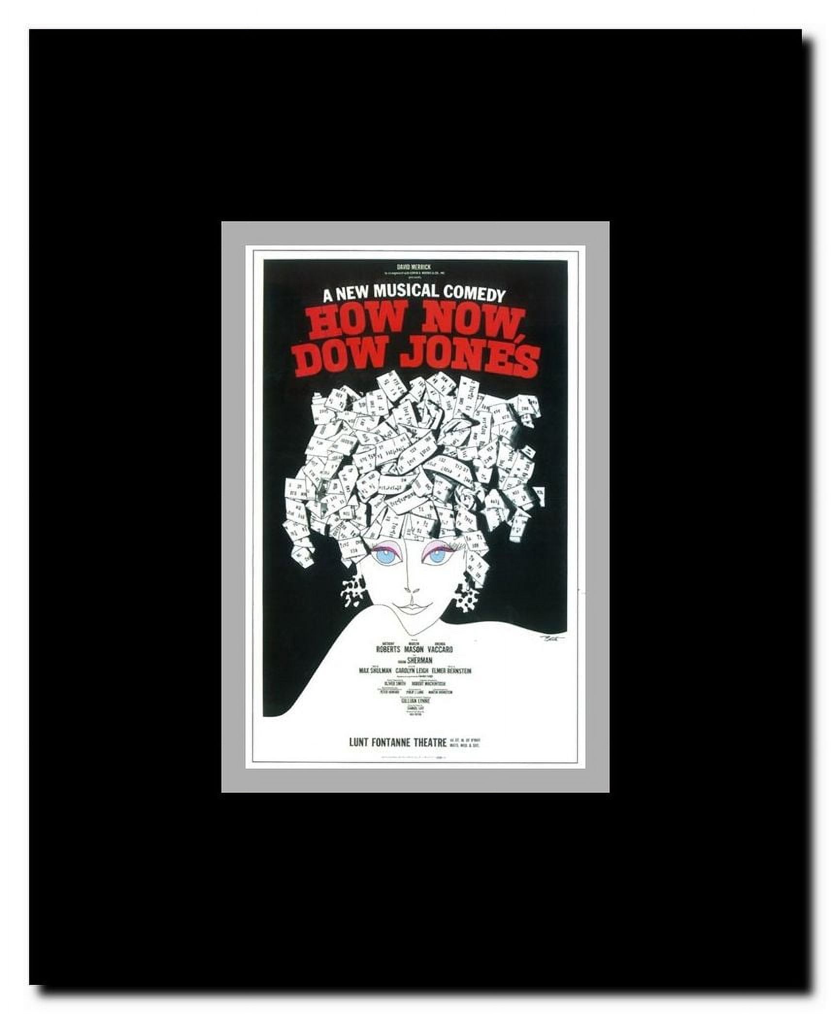 How Now Dow Jones (Broadway) Framed Movie Poster